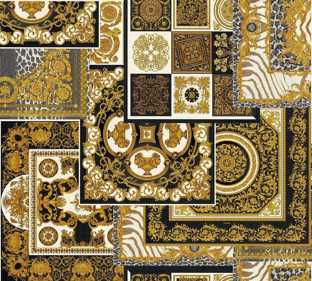 Carta da parati Versace collezione 4 Codice 37048-3 rotolo 7mq